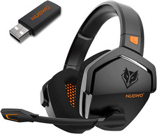 Wireless Gaming Headset Kopfhörer  + Mikrofon für PS5 PS4 PC Rauschunterdrückung