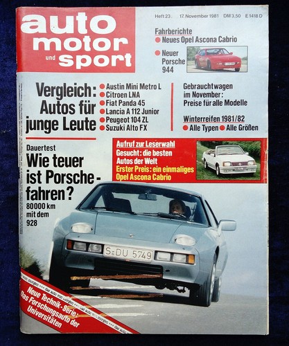 Auto motor sport ams 1981 - auto,