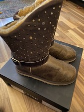 Australia Luxe Collective Treasure warme Lederstiefel mit Lammfell Gr. 39 NEU