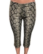 Y2K Gothicore PVC Snake Print