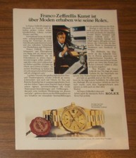 Seltene Werbung vintage ROLEX