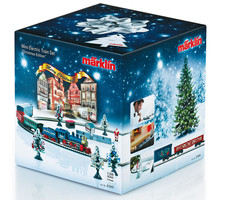 MÄRKLIN 81845 Weihnachts-Startpackung Güterzug, Gleisoval 230V Spur Z UNGEÖFFNET