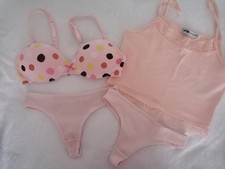 Mädchen Unterwäsche SET Gr Xs 140/146 4 Tlg