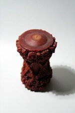 Alte Wachskunst Reliefkerze