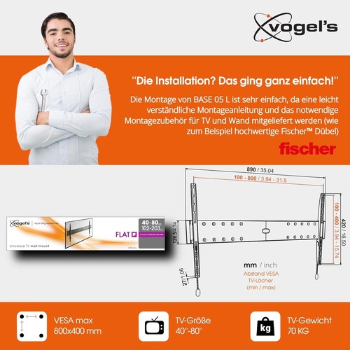 Vogel base flache - vogel's, 05