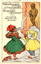 AK  Humor (19) - Brüssel -