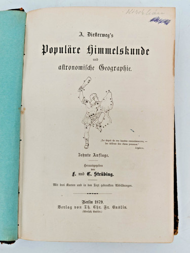 Populäre himmelskunde und - himmelskunde,