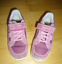 Schuhe Sneaker Turnschuhe Gr. 31 pink beere Bärenschuhe Klettverschluss