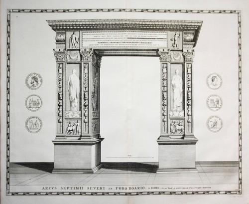 Roma rome rom arco - rom, degli