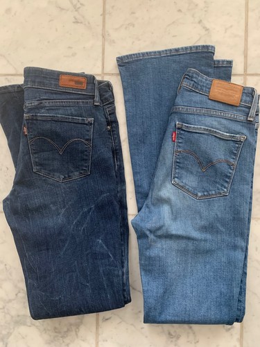 Flared levi jeans dark - 2, levi's