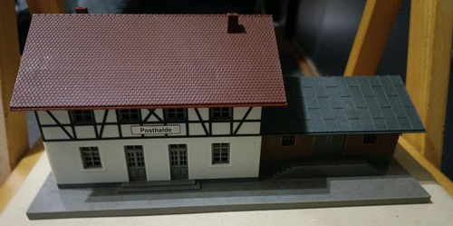 Faller pola bahnhof posthalde - bahnhof,