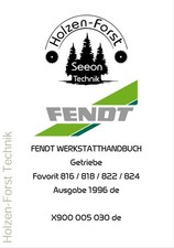 FENDT Favorit 800 Getriebe