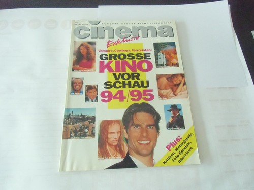 Cinema zeitschrift heft - cinema, zeitschrift,heft