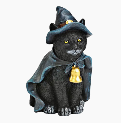 Halloween deko katze mit - halloween,