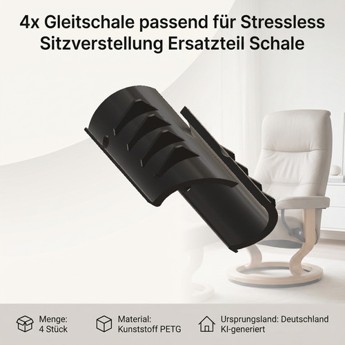 4er set gleitschalen - set, petg