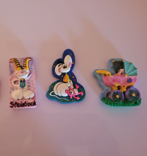 3 Diddl Figuren Steinbock Kinderwagen Diddl mit Bär Magnettafel Magnet ohne OVP