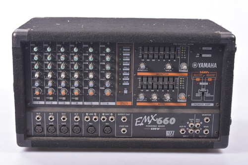 Yamaha emx 660 powered - emx, mixer