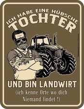 Sprüche-Schild Landwirt und