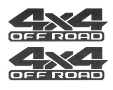 4x4 Offroad Aufkleber 2x