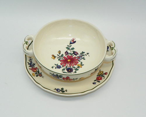 Suppentasse mit untertasse von - suppentasse,