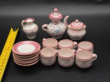 Miniatur keramik geschirr set - miniatur,