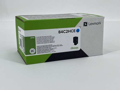 Lexmark 84c2hce toner cyan - toner,