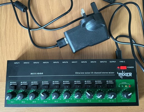 Kanal stereo mono line - mono,