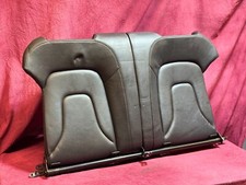 Rücksitzbank hinten Rücksitze für AUDI A5 S5 8F Cabrio Leder Schwarz