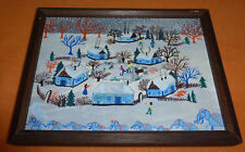 Winterlandschaft mit Elefanten