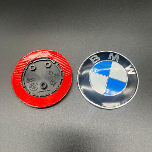 Bmw emblem 82mm blau loch - 82mm,
