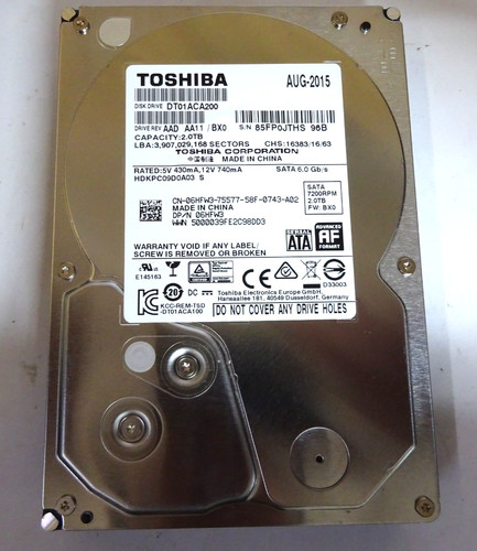 Toshiba 2tb hdkpc09d0a03 - toshiba,