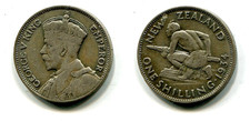 1 Shilling Neuseeland 1934
