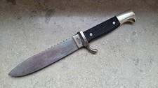 Vintage Scout Knife with Saw – Schneidteufel Solingen Germany – 1950s–70s – 
