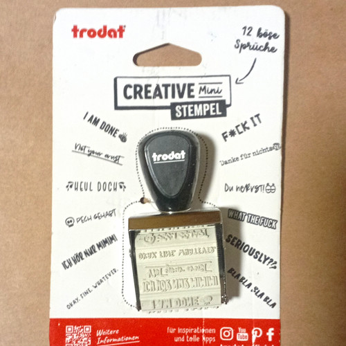 Trodat creative mini stempel - creative,