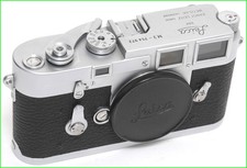 Leica M3 camera body chrome shutter works / rangefinder NOTWORKing