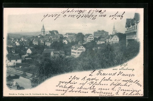 Backnang teilansicht aus - backnang,,