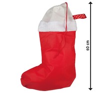 Nikolaus-Stiefel Auf-Hängen Zugband ca. 60 cm Weihnachts-Strumpf Nikolausstrumpf