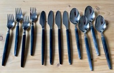 Je 4x Messer,Gabel,Löffel - Danish Raadvad cutlery by Henning Nørgaard