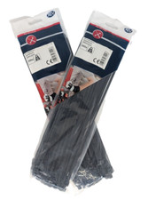 200 Stück Kabelbinder Schwarz