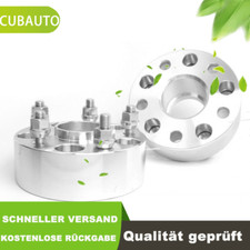 2x50mm Spurverbreiterung 5x127 1/2"x20 71,5 FÜR JEEP WRANGLER GRAND CHEROKEE NEU