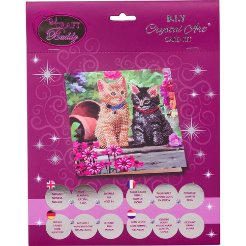 Crystal art katzenfreunde - art,