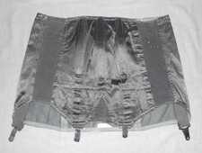 Vintage breiters schwarzes  Strapsmieder, Hüfthalter, gern getragen