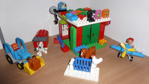 Lego duplo großer bauernhof - großer,