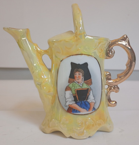 Miniatur gießkanne porzellan - miniatur,