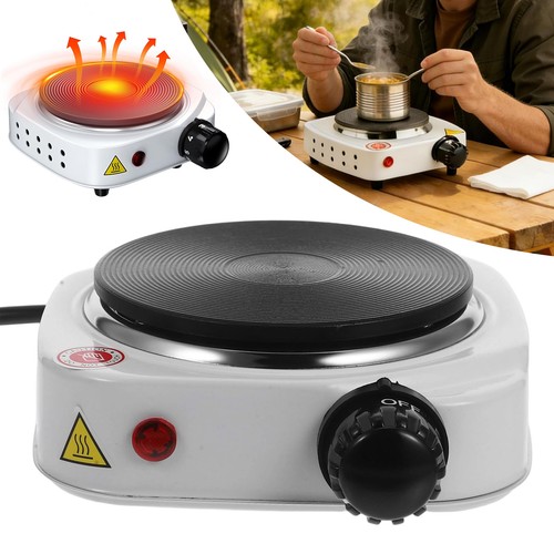 Tragbare einzelkochplatte 500w - tragbare,