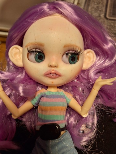Blythe pink lullo doll - pink,