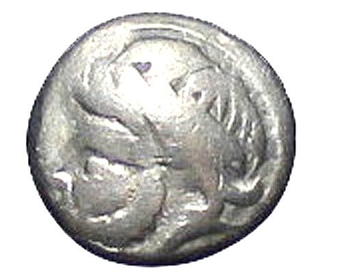 Keltische silber münze 14 - ,