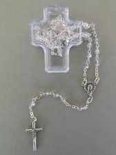 Rosenkranz schimmernde Perlen