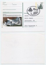 111237 - Drei-Räder-Uhr - Landesverbandstag d Philatelisten - Wuppertal 1.4.1990