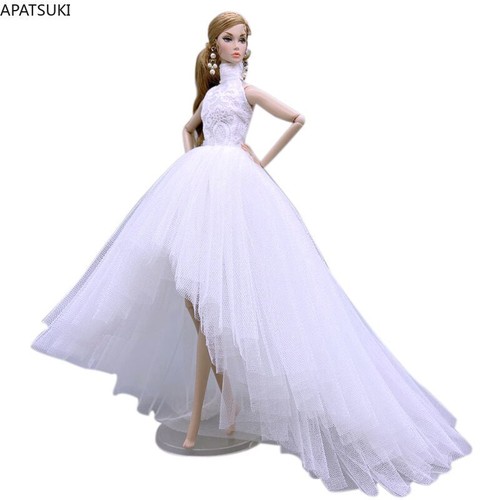 Weißer spitze hochzeitskleid - weißer,